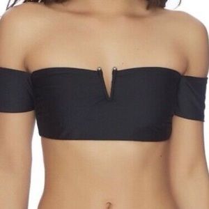 VYB cold shoulder bikini top M new